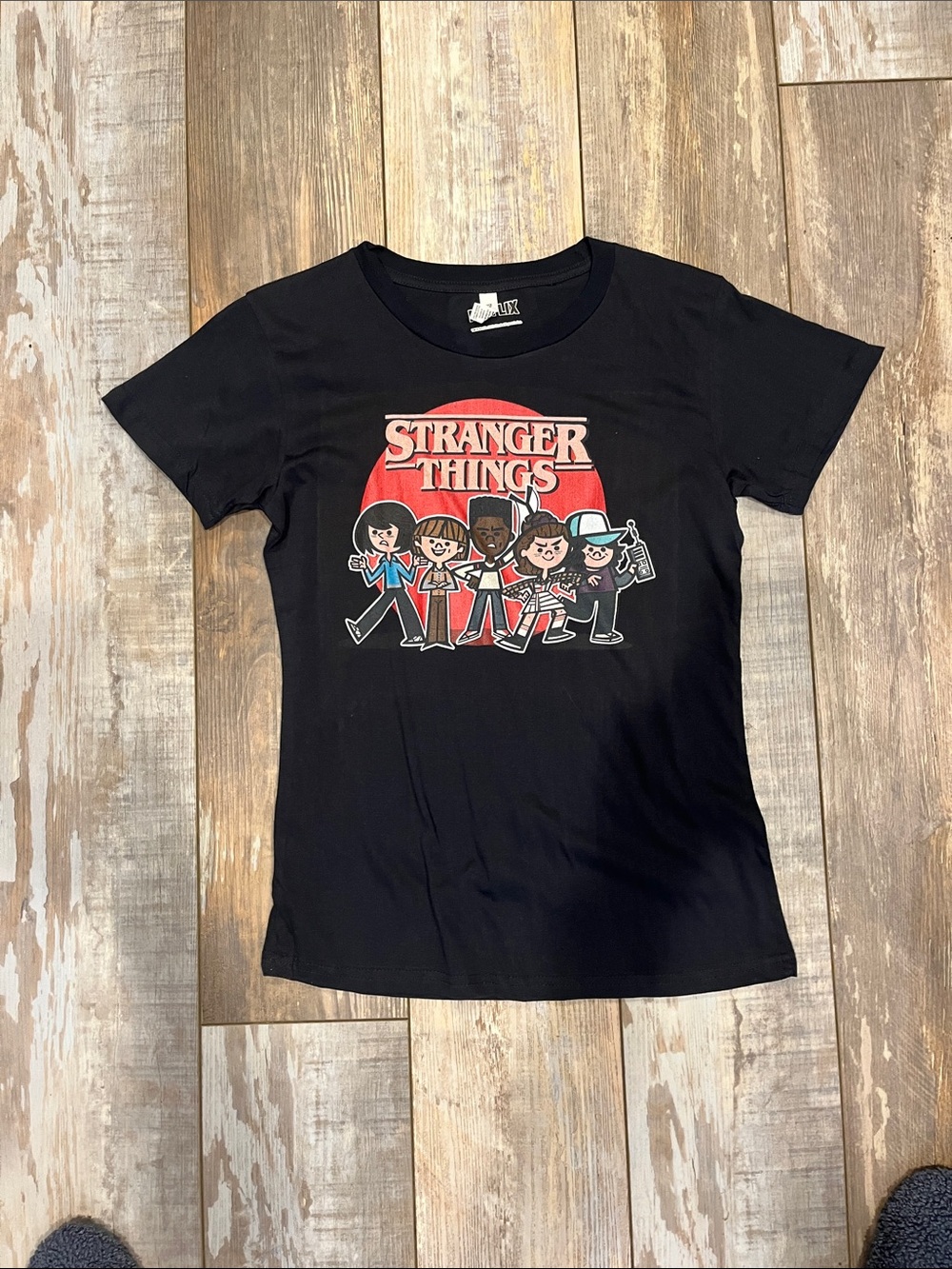 Stranger Things Black Graphic Women’s Tee from Target